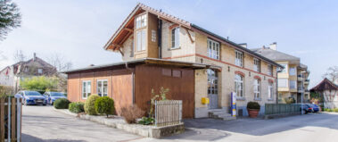 Das Gebäude von Vollenweider Immobilien